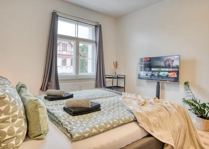 Homy I Stylisches Retroapartment Netflix & Wlan Apartment *